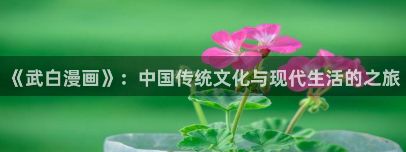歪歪漫画sss汗汗漫画：《武白漫画》：中国传统文化与现代生活的之旅